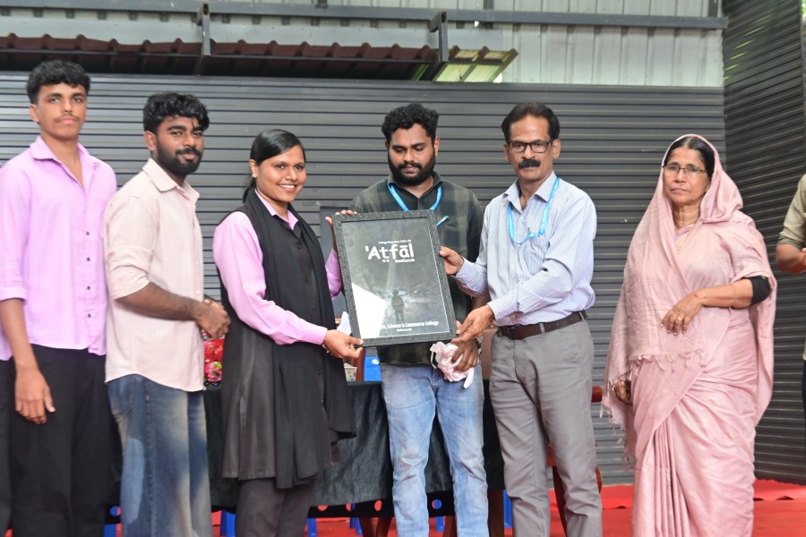 COLLEGE MAGAZINE COVER PAGE INAUGURATION