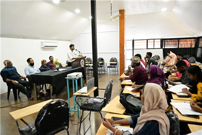 The Third Day of Five-Days Faculty Development Programme was organised by IQAC on 25/05/23 Thursday at 2 PM. Mr. Muhammed Fazil, Assistant Professor, Dept. of Commerce delivered welcome speech. Mr. John Joseph Panakkal conveyed the presidential addre