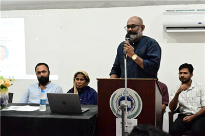 The Third Day of Five-Days Faculty Development Programme was organised by IQAC on 25/05/23 Thursday at 2 PM. Mr. John Joseph Panakkal conveyed the presidential address.